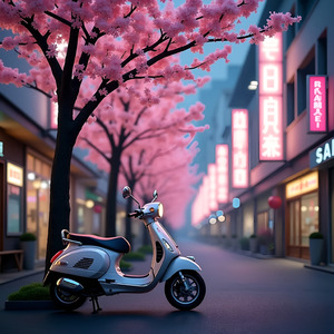Painting Cherry Blossom