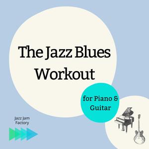 Bb 100bpm Jazz Blues Backing Track for Piano & Guitar