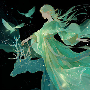 星雲の織袖 (original)