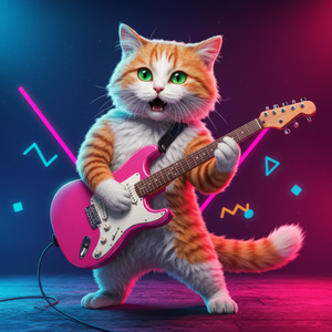 Bothered kitten (Meow Number 19)