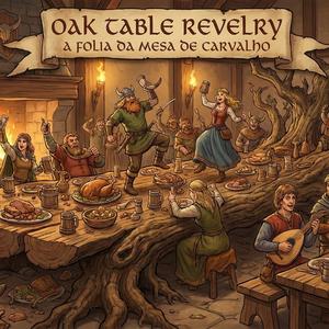 Oak Table Revelry - A Folia Da Mesa De Carvalho