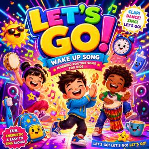 Let’s Go! Wake Up! (Fun Morning Song for Kids)
