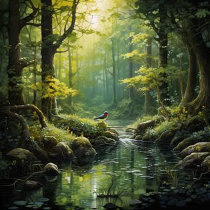 asmr声临其境·森林·虫鸣·淅淅沥沥的雨声·催眠安抚纯音乐