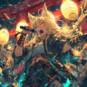 あの世で鳴らせドンドコ魂！！　#猫軍団仮装パレード by うさミミック