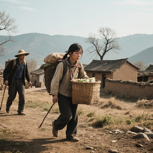 背井离乡的少年