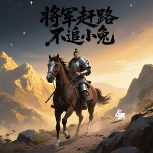 将军赶路所以不追小兔