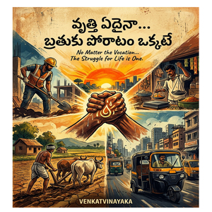 "వృత్తి ఏదైనా... బ్రతుకు పోరాటం ఒక్కటే"