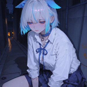 ハロウィンの夜の涙