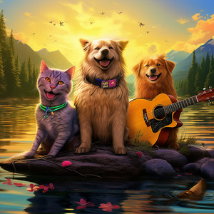 Pet's Lakeside Dreams