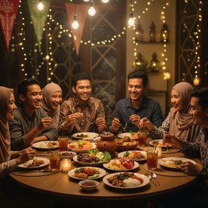 Hangatnya suasana bukber
