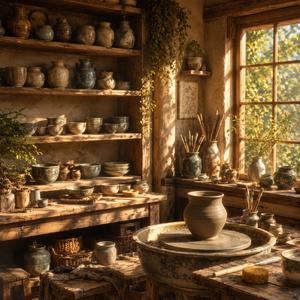 Pottery Studio Afternoon