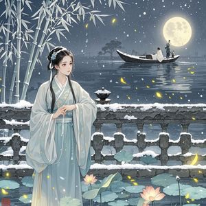 偎栏独钓寒江雪-王语晗