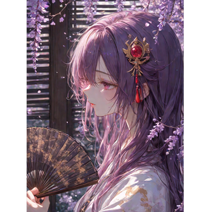 『翳（かげ）る花 』平安Rock―源氏物語　紫の上編 by tsukasa 44%