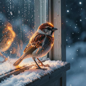 Огненный воробей