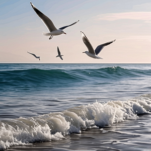 浪与鸥（轻音乐）