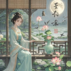 半夏庭花-黄松光