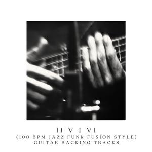 D: Em7 A7 Dmaj7 Bm7 (100 bpm Jazz Funk Fusion Style) Guitar backing tracks