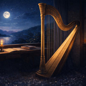 2.星降る夜のやさしいハープ ― Gentle Harp under the Stars (Acoustic)
