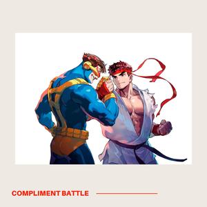 Ryu vs Cyclops (Compliment Rap Battle) (feat. Gr3ys0n & Crazy8theGreat)