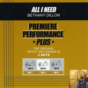 All I Need (Performance Track In Key Of B With Background Vocals)