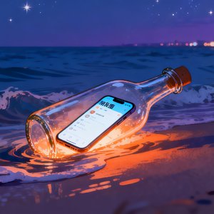 我的朋友圈是写给你的漂流瓶