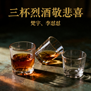 三杯烈酒敬悲喜