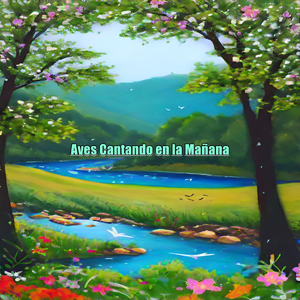 Río y Aves en una Sola Armonía