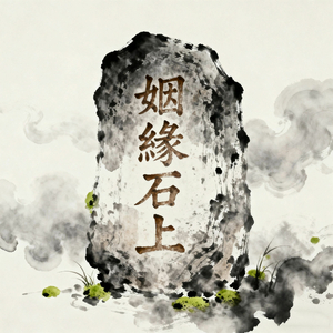 姻缘石上