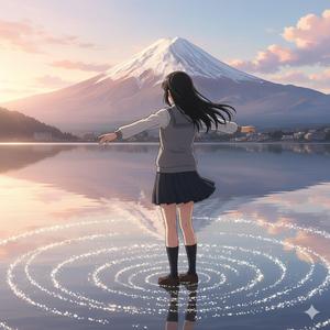 芦ノ湖　溶けて赤道へ　　From The Lake AHINO to A Vast Ocean.