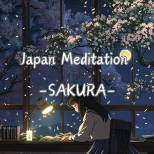 Cherry Blossom Avenue in Sunset