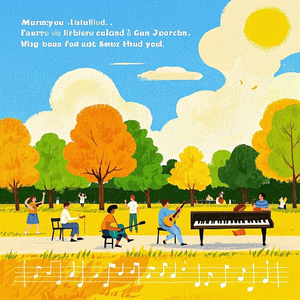 阳光午后的欢歌