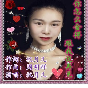 你怎么舍得跟我说再见 (伴奏)