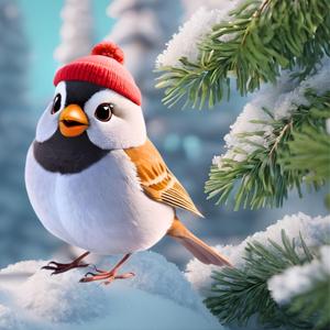 Песен на врабчето - Чик чирик аз съм малкия врабец