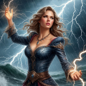 Характером сравнима я со штормом