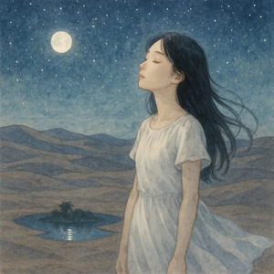 夜砂漠の詩 Night Desert Poem