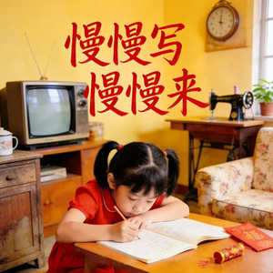 慢慢写 慢慢来.mp3