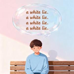a white lie lie lie lie lie lie