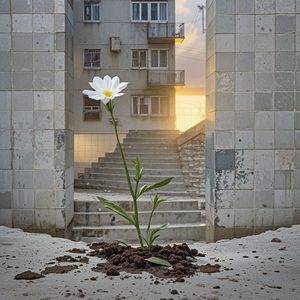 泥里开花