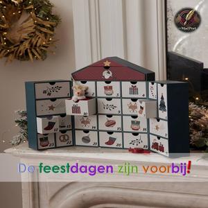De feestdagen zijn voorbij