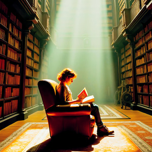 風がページをめくる