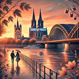 莱茵河畔的漫步