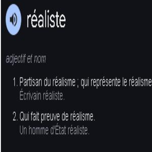 Réaliste