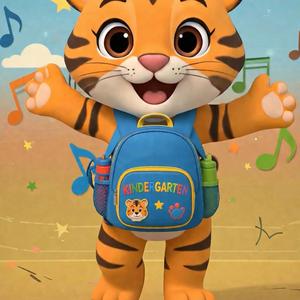 Tiger goes to kindergarten