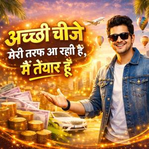 अच्छी चीजे मेरी तरफ आ रही है, मे तयार हुं