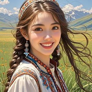 梦中的新疆伊犁姑娘