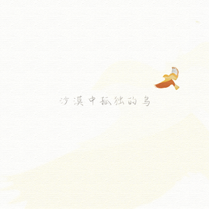 沙漠中的孤鸟