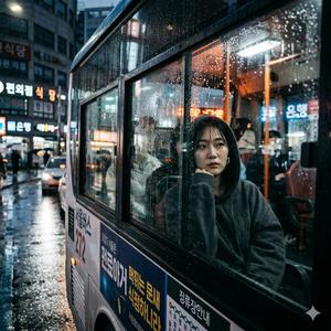 그냥 되게 비오는 날인데 창밖을 보다 문득 떠나고 싶더라