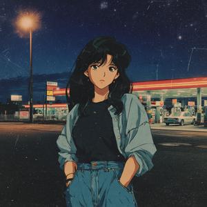 새벽 교차로 네 이름만