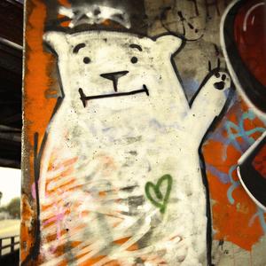 Polar Bear Graffiti