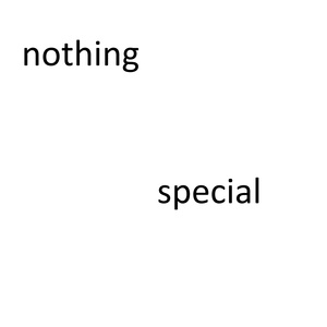 nothing special